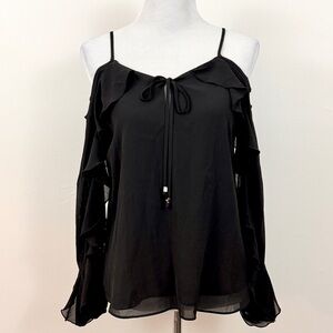 Michael Kors Black Blouse Elegant Top